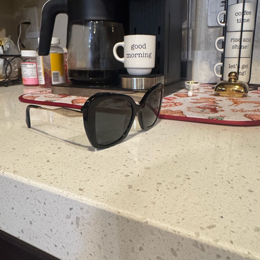 Prada Stylish Black Sunglasses